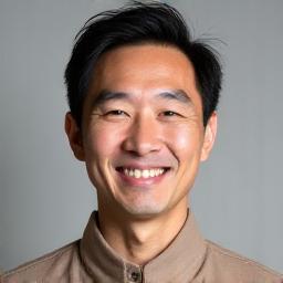 乾土工房の主宰、田中一郎のポートレート